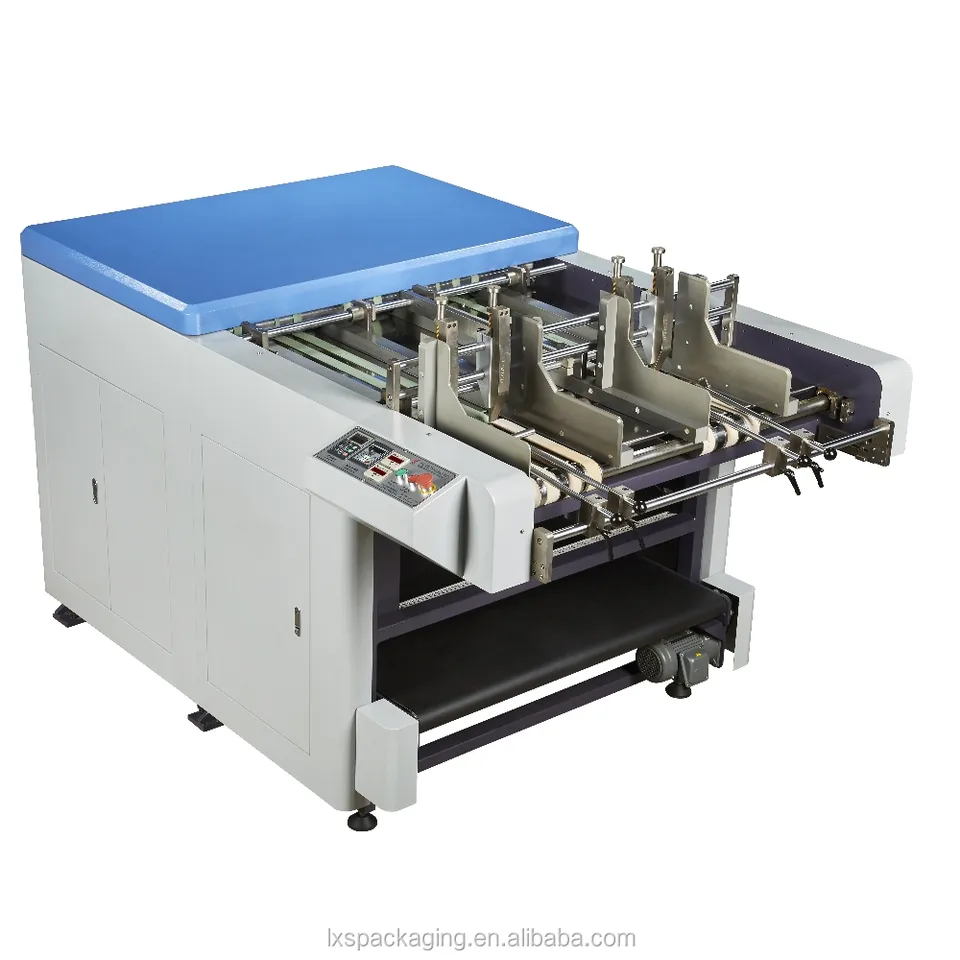 LS-1200K 600g/m² 40m/min High Speed Carton Paper Cardboard Grooving Machine