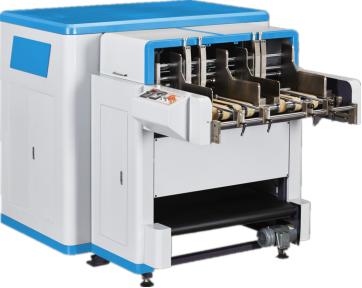Automatic Digital Carton Paper Cardboard Grooving Machine LS-1200S with PLC System
