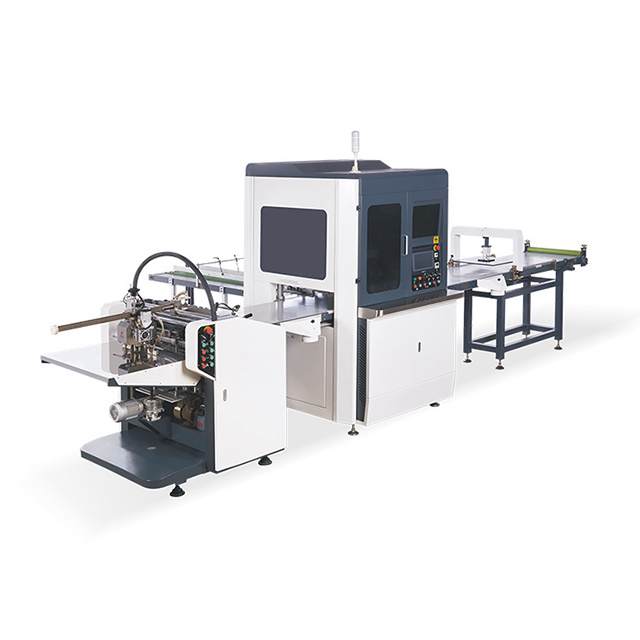 Automatic Rigid Box Packaging Machine for Book Cover